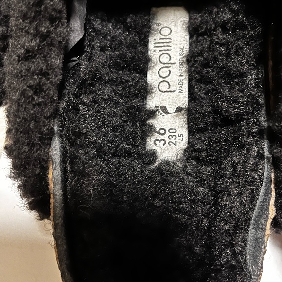 ✨BIRKENSTOCK PAPILLIO✨Boston Big Buckle Teddy - Picture 3 of 5